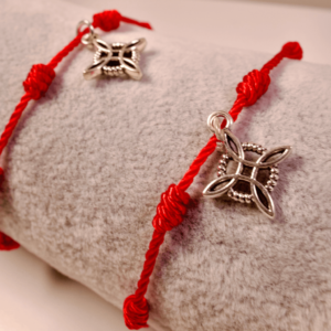 Pulsera de 7 nudos con nudo de bruja - Protección