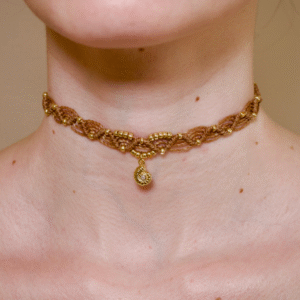 Choker de Macramé – Caracola