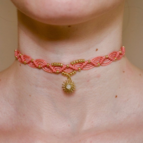 Choker de Macramé – Sol