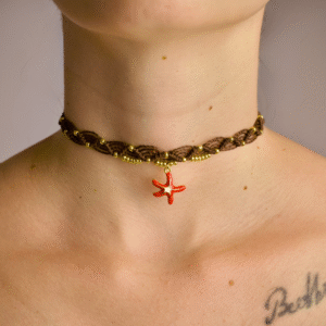 Choker de Macramé – Estrella de Mar