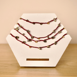 Collar Infinito – Jaspe Dálmata